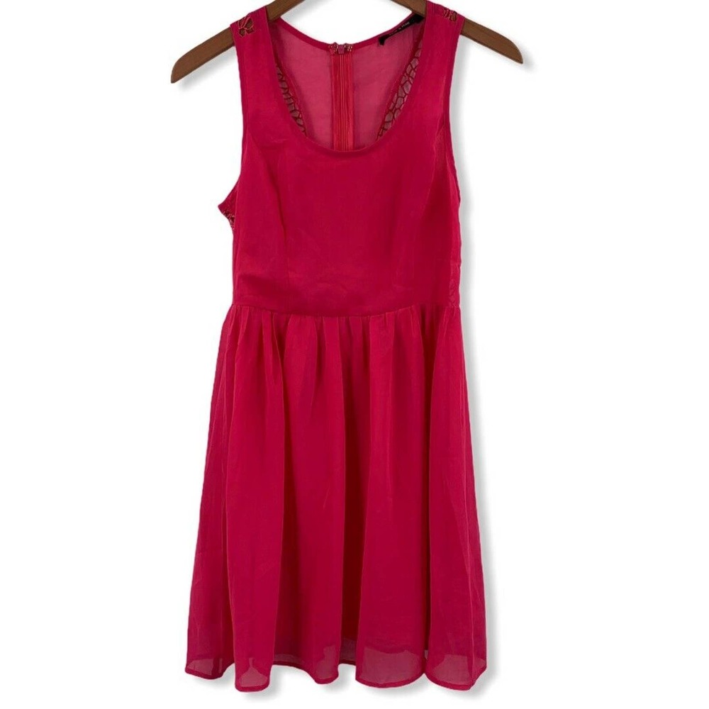 Doe & Rae‎ Pink Sleeveless Dress Small